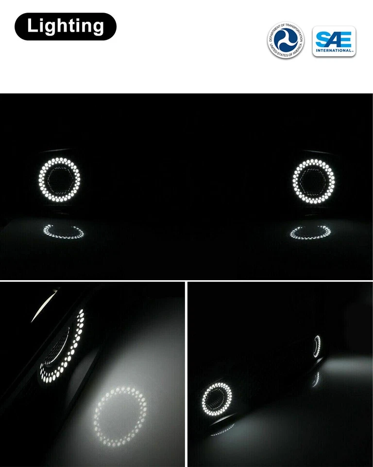 Parrilla superior delantera rejilla de malla con luz LED DRL para Ford Mustang 2015 2016 2017 Foto 4 de 4