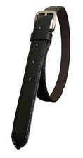Nayt Boys Toddlers Child Leather Belt Black