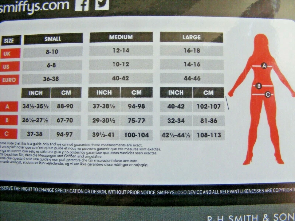 Vestido Elegante Bruja Salem Smiffy's Damas Zombie, Talla S - Reino Unido 8-10 Foto 2 de 3