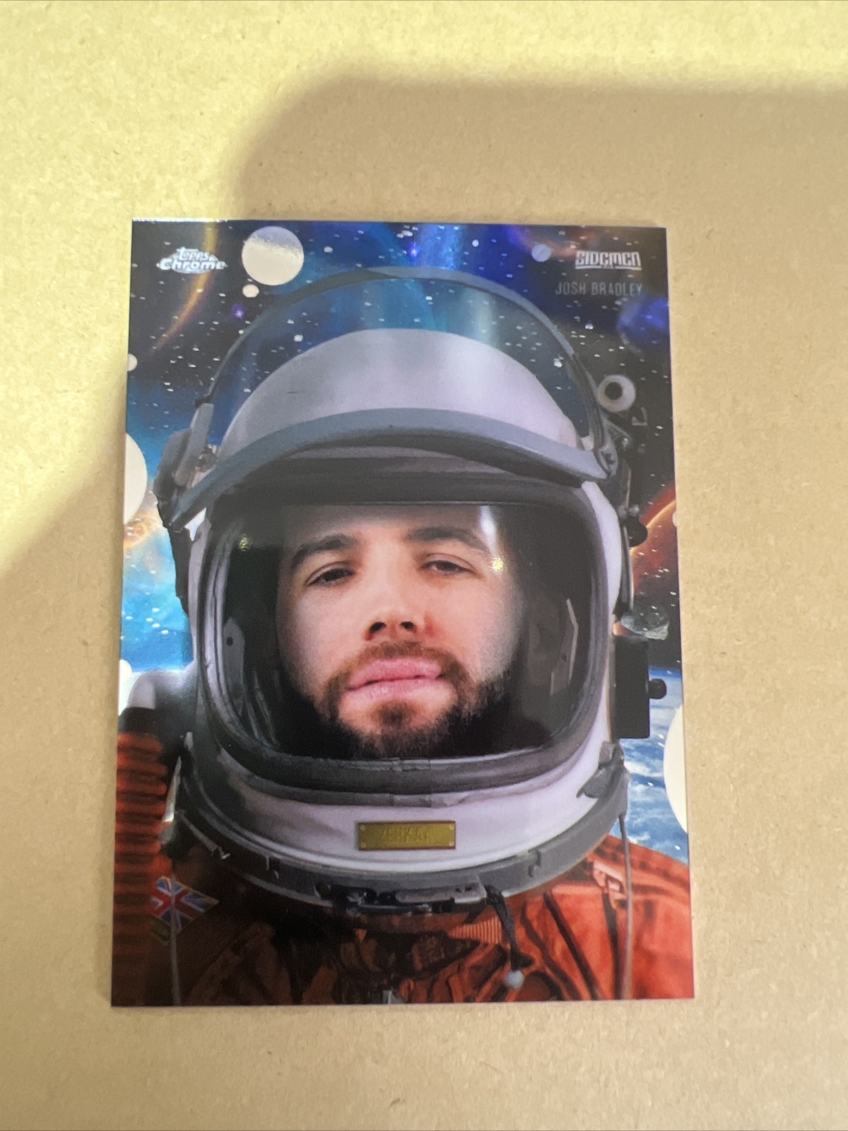 Zerkaa Topps Chrome Sidemen XIX. Card # SB 3. New.