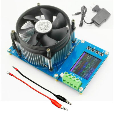 150W 20A Adjustable Constant Current Electronic Load 2.4inch TFT Color J6U7