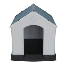 All-Weather Design Indoor Outdoor Use Pet Dog House Ventilate Cool Pet Kennel 