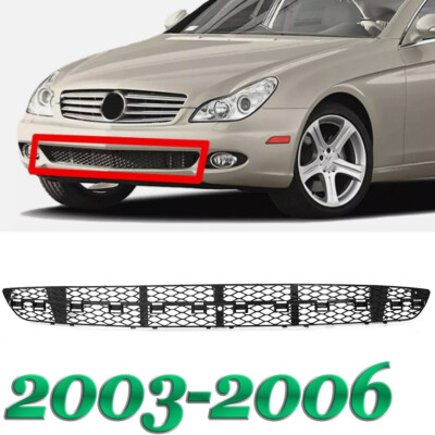 For 2003-2006 Mercedes-Benz W211 E320 E350 E500 Front Center Bumper Grille Grill