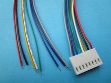 10 pcs 2510 Pitch 2.54mm 8 Pin Female Connector with 26AWG 300mm Leads Cable New