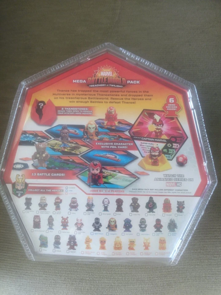 Funko Marvel Battleworld Series 2 Treachery At Twilight Mega Pack Homem de Ferro - NOVO - Imagem 3 de 3