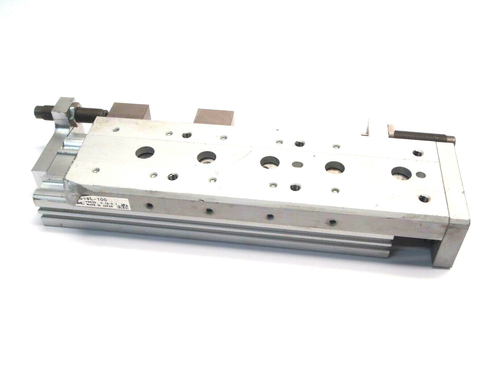SMC MXS16L-100B Pneumatic Slide Table Symetric 16mm Bore 100mm Stroke
