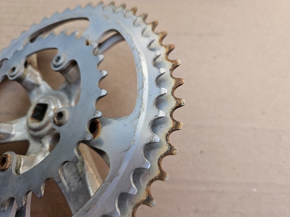 Pédalier Vintage SR Sakae CX – 50/45/32t, 170mm, BCD 110/74, Carré Conique, Japon