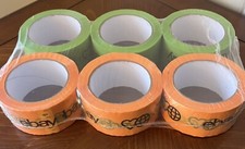 Ebay Packing Tape - 6 Rolls Sealed - Ebay Branded - 2x75 - Orange Green Colors