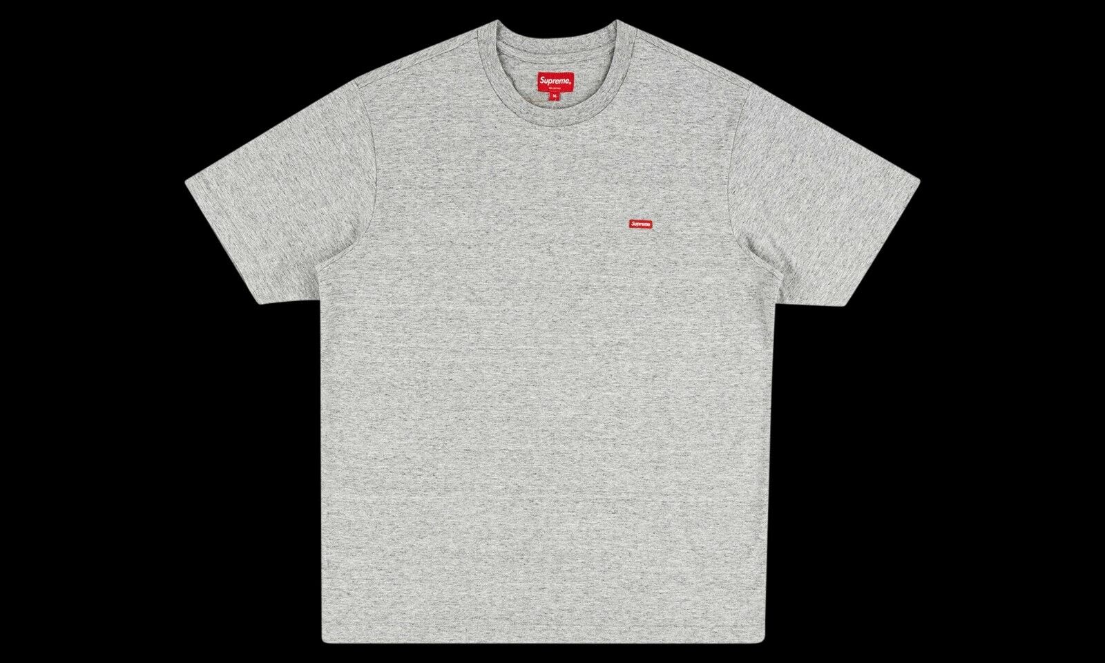 SS14 Supreme Small Box Logo Tee T-Shirt Heather Grey Men's Size M Medium