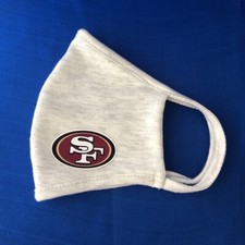 Handmade Double Layer Mask San Francisco 49ers Logo