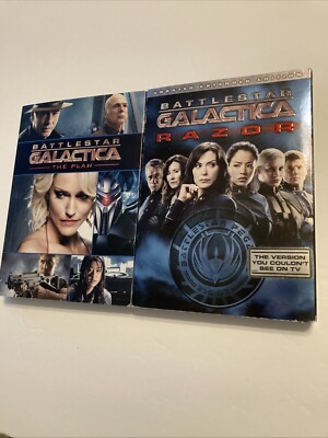 Battlestar Galactica: the Plan (DVD, 2009) + Bonus Razor DVD Version Not On TV