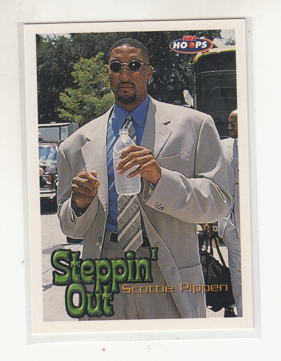 SCOTTIE PIPPEN 1998-99 Skybox NBA Hoops Steppin' Out #159 The Last