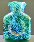 Blenko Glass Water Bottle 384 Special Edition - Helios - Earth