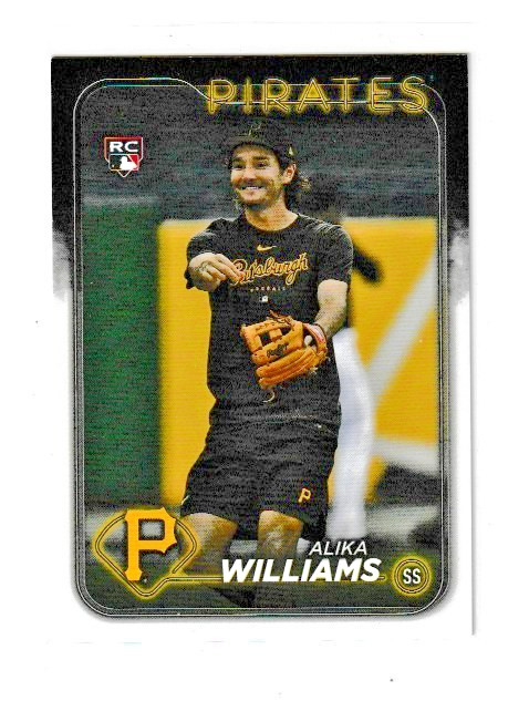 2024 Topps Golden Mirror Image Variations #265 Alika Williams Pittsburgh Pirates