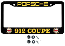License Plate Frame Stainless Steel Black With Permanent Vinyl Letters Logos