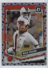2023 Panini Donruss Optic Stars Prizm Nick Chubb #200 14md