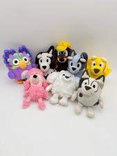 Bluey Friends Plush Lot Snowball Coco Snickers Lucky mackenzie winton 8 PCS