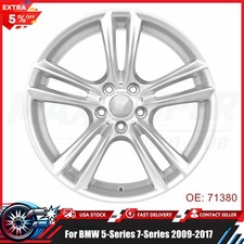 For Rear Bmw 5-series 7-series Oem Design Wheel 20 2009-2017 Silver Rim 71380
