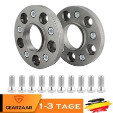 Spurplatten Spurverbreiterungen Distanzscheiben Geeignet für BMW E90 E92 Silver