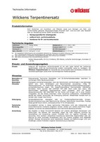 Terpentinersatz 6 Liter Terpentin VerdüNner Reniger Wilckens Lack Farbe Pinsel