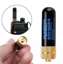 SRH805S UHF+VHF Band SMA Female Short Antenna for Baofeng Walkie Talkie Radio