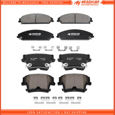 Front + Rear Ceramic Brake Pads for 300 Dodge Charger Avenger Magnum Challenger