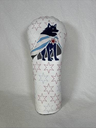 Rare Bettinardi x Greyson Windy City Wolf Blade Leather Fairway Cover