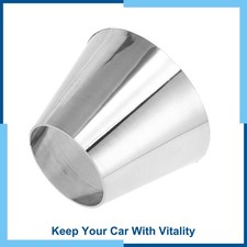 Car Exhaust Pipe Tubing Piping Adapter 2.5 To 4 Od 304 Stainless Steel Car Exhaust Pipe Tubing Piping Adapter 2.5 To 4 Od 304 Stainless Steel