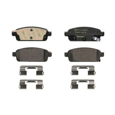 Bremsbelagsatz TEXTAR 2509606, Hinten