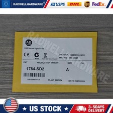 New AB 1784-SD2 Secure Digital Memory Card 2GB in Bag Sealed 1784SD2 US Free Tax