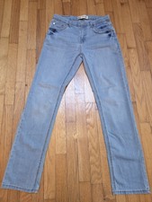 LEVIS 511 Jeans Junior/boys Size 18 Reg Slim Fit Black Label Denim Jeans- Nice 