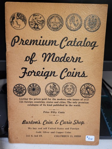 Premium Catalog of Modern Foreign Coins 1948