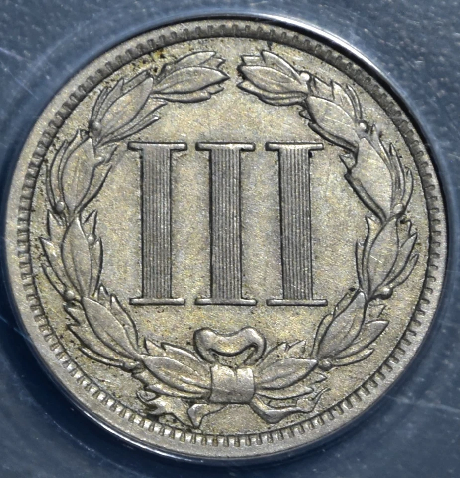 1888 3C THREE CENT NICKEL KM# 95 ANACS EF 40 A5722 - Image 4 of 4