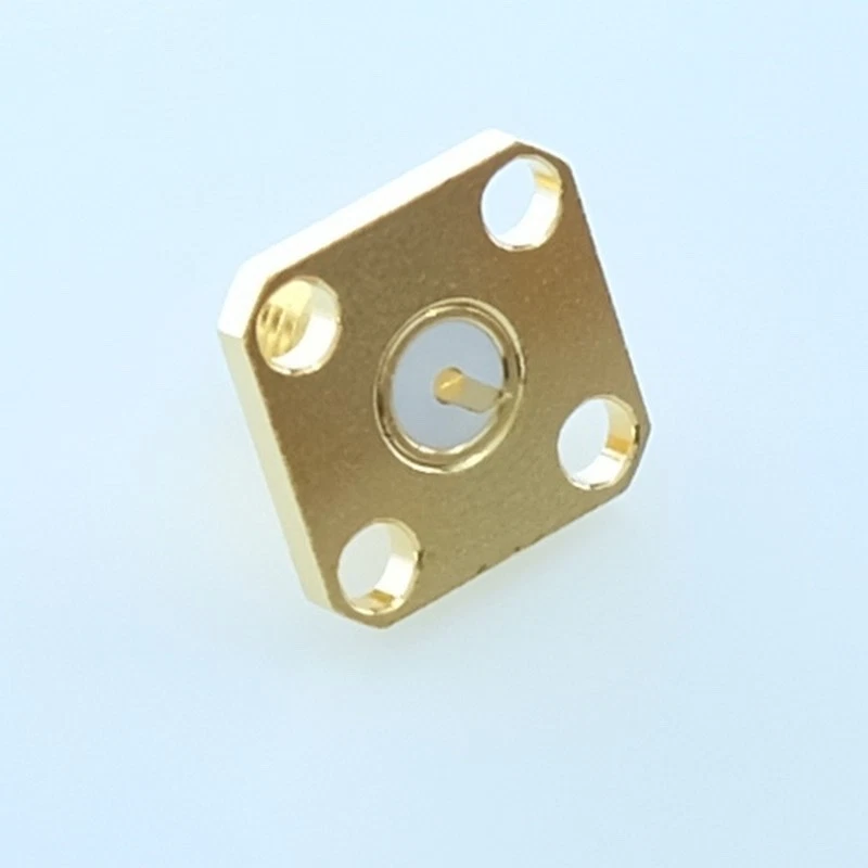 Embase SMA femelle 50ohm à souder 18GHz 132166 Amphenol - Photo 2/3