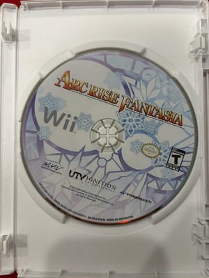 Arc Rise Fantasia (Nintendo Wii, 2010) Tested *Disc Only* VG Condition 