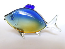 Glasfigur Fisch Skulptur Murano