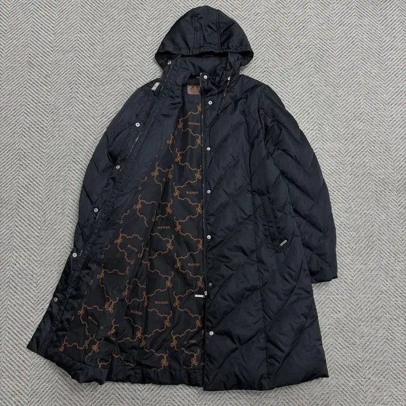 Balmain Down Filled Long Puffer Jacket V1552 - image 7