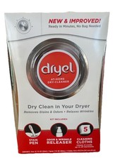 Dryel at-Home Dry Cleaner , Stain pen, Odor  Wrinkle Releaser 5 Cleaning Cloths