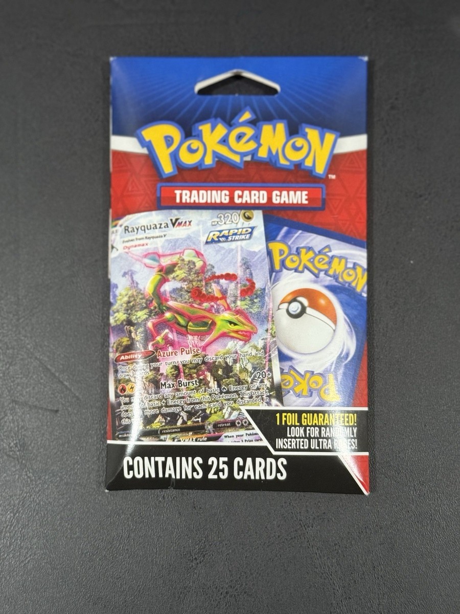 Pokémon TCG Mystery Pack 25 Cards Collectible Factory Sealed