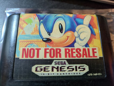 Sonic the Hedgehog (Sega Genesis, 1991), Catridge Only, Tested - Works