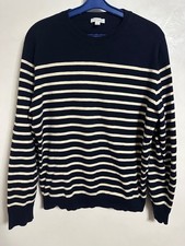 SUNSPEL ENGLAND 1860 Breton striped COTTON SWEATER SIZE L