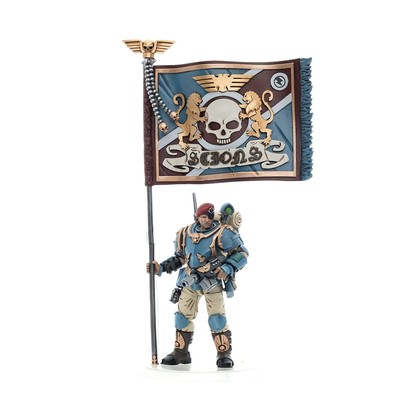 Bloomage Joytoy Tech - WH 40K - Astra Militarum Tempestus Sci Com Banner Bearer 