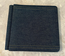 Creative Memories 7 x 7 Denim Blue Jean Scrapbook Album