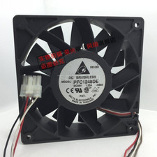 1PCS Delta PFC1248DE-6B83 DC48V 1.20A 12038 12cm 4-wire Server Fan
