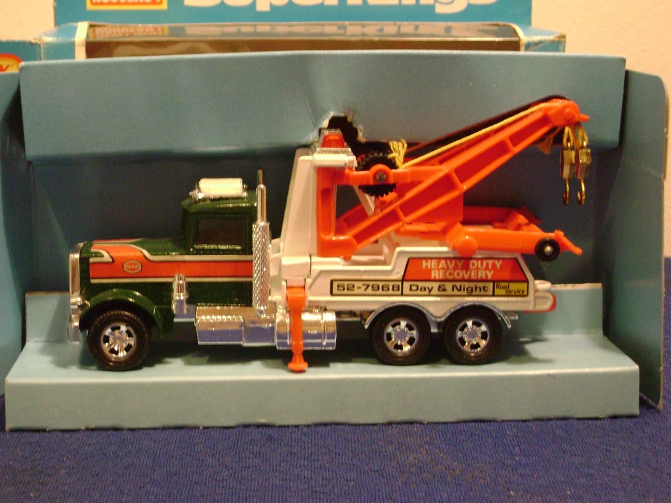 Matchbox Superking Peterbilt Abschlepper cod . K-20 scala 1: 35 sehr selten - Bild 3 von 4
