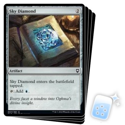 SKY DIAMOND X4 Commander Legends: Battle For Baldur's Gate Magic MTG MINT CARD