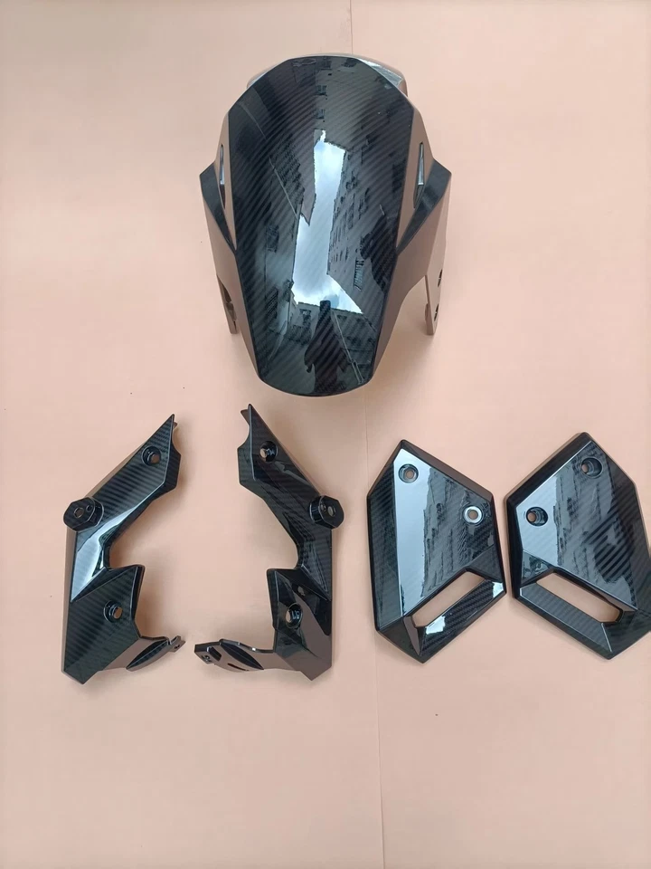 Kit de carrocería de plástico carenado guardabarros fibra de carbono para Honda Grom125 MSX125 SF 16-20 Foto 2 de 3