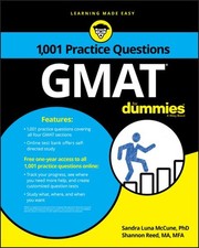 1,001 GMAT Practice Questions for Dummies, Paperback by McCune, Sandra Luna; ...