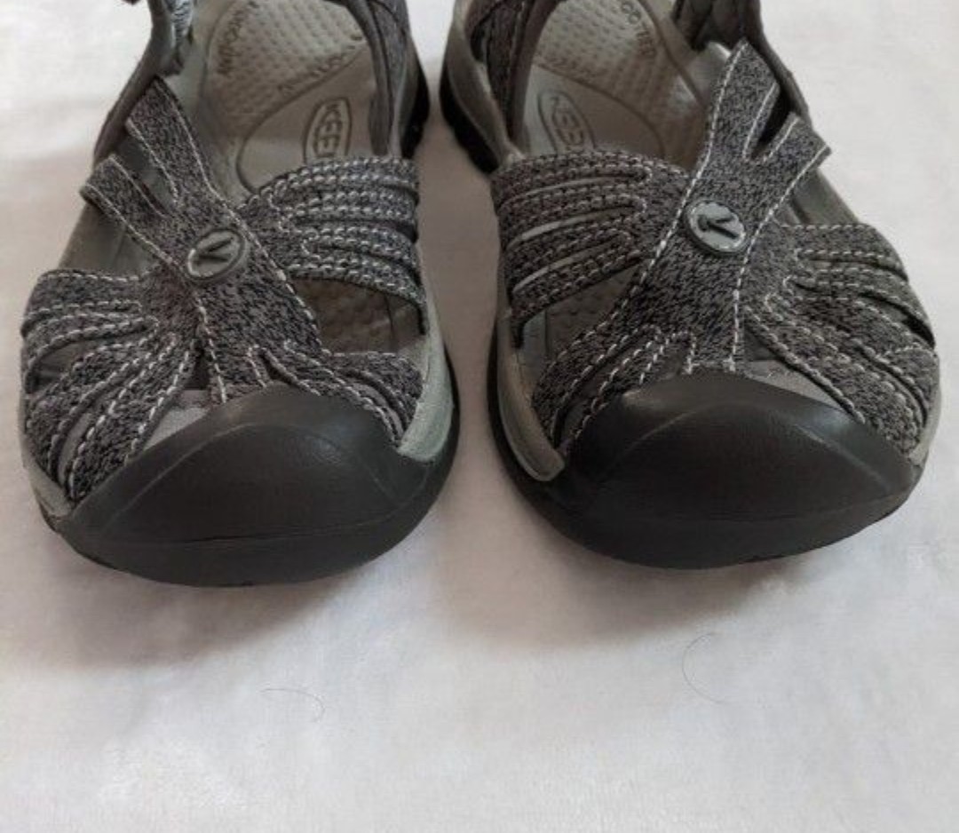 Sandali donna KEEN Rose Adventure punta chiusa grigio nuovi senza scatola misura 7 5