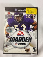 Madden NFL 2005 Nintendo GameCube CIB Complete Manual Tested EA Sports